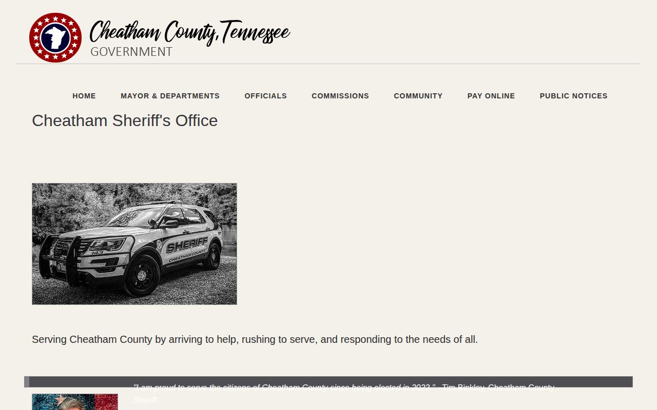 Cheatham County Jail released inmate contact information